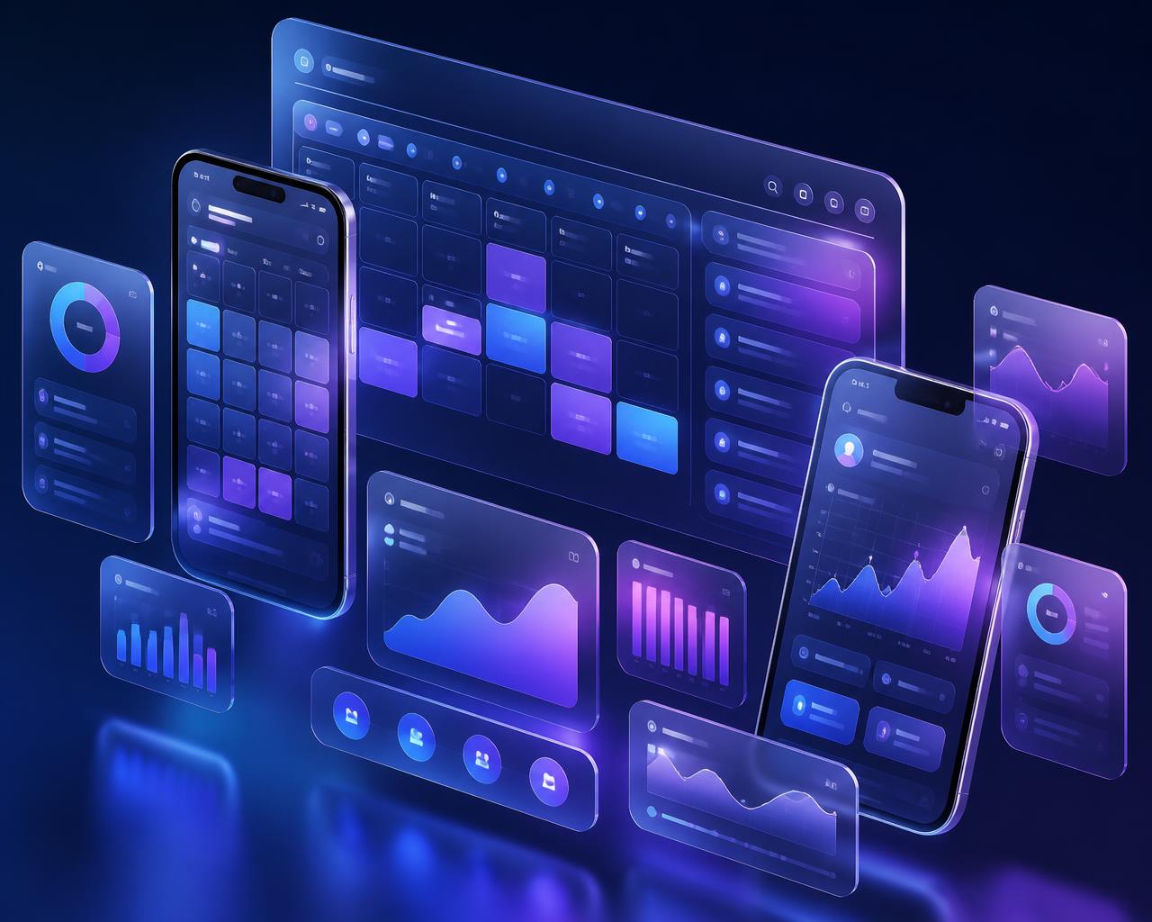 Social media content calendar and analytics dashboards managed by Duovalence Media